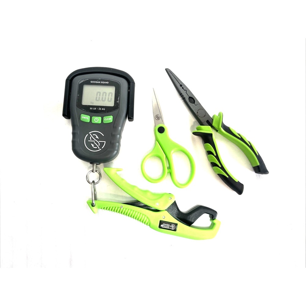 Googan Squad Scale, Scissors, Pliers Fishing Gear Set‎